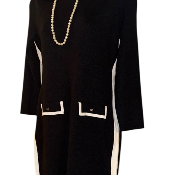 DKNY Black and White Dress NWT - Picture 5 of 13